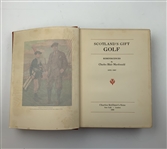 First edition copy of Scotland’s Gift Golf by C.B. Macdonald