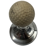1937 Silver-Plated Dunlop Hole-in-One Club Trophy for J. Gottselig