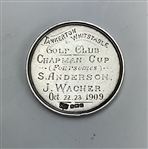 1909 Chapman Cup Sterling Silver Tankerton & Whitstable Golf Club Medal