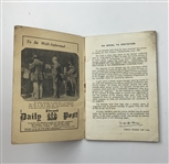 1946 Amateur Golf Championship Official Program Birkdale Golf Club - Rare