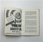 1946 Amateur Golf Championship Official Program Birkdale Golf Club - Rare