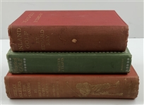 Ray, Travis, and Leach (Ed.). Three Early 20th-Century Golf Books. 1903-1913. First and Early Editions.