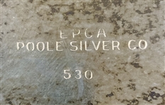 The Country Club of Farmington Silver-Plated 36 Hole Medal Golf Trophy Pitcher and Two Vintage Patches