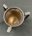 Reed & Barton Silver Plated and Gilt Three Handled Cincinnati Golf Club Trophy Cup 1909