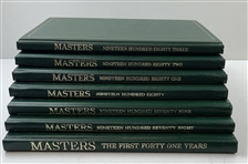 A Collection of Twenty-Nine Masters Tournament Annual Books Including The First Forty One Years and 1978-2006 Near Run