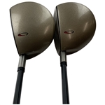 Gene Sarazens Personal Used Wilson Invex Bi-Metal Driver & 3 Wood - Sarazen Collection