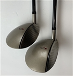 Gene Sarazen's Personal Used Wilson Invex Bi-Metal Driver & 3 Wood - Sarazen Collection