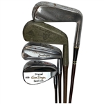 A Set of Four Gene Sarazen Signature Golf Clubs Including Wilson Models