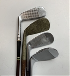 A Set of Four Gene Sarazen Signature Golf Clubs Including Wilson Models