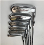 Six Vintage Wilson Gene Sarazen Signature Series Golf Clubs