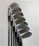 Seven Wilson Gene Sarazen Precision Gooseneck Autograph Model Irons