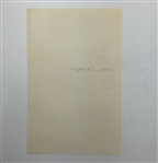 Two Gene Sarazen Signed Golf Ephemera Items from Westchester & Rochester Country Club JSA ALOA