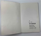 Texans Ben Hogan & Byron Nelson Signed 1941 US Open at Colonial CC in Fort Worth Program JSA ALOA