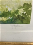 1997 Walt Spitzmiller signed and numbered Lithograph #179/500 From the Fringe -Framed