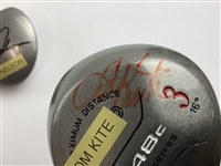 Archer Signed Golf Ball w/ Kite & Nelson Signed Clubheads JSA ALOA