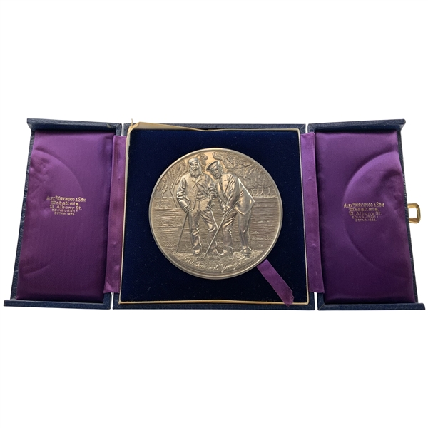 1981 Open Championship Medallion Contestant Gift by Alex Kirkwood and Son in Box
