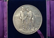 1981 Open Championship Medallion Contestant Gift by Alex Kirkwood and Son in Box