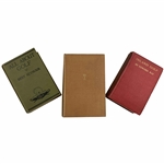 A Trio of Vintage Golf Instructional Books Including Titles by Bert Seymour and Edward Ray