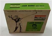 A Set of Vintage MacGregor Jack Burke Golf Balls in Original Box