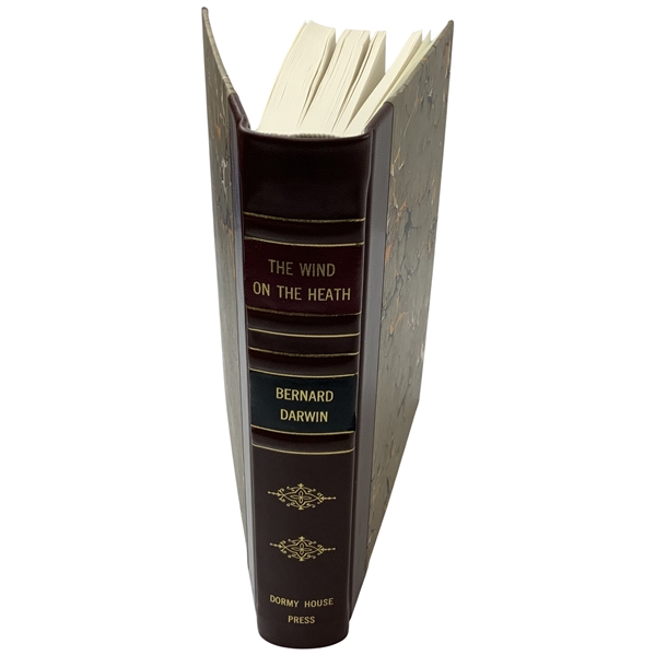 Limited Ed Signed Darwin, Bernard. The Wind on the Heath. Dormy House Press, 2013