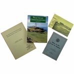 Arthur, Jim et al. An Assortment of Volumes and Pamphlets on Golf Course Architecture. 1968-1997. (DJ)