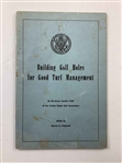 Arthur, Jim et al. An Assortment of Volumes and Pamphlets on Golf Course Architecture. 1968-1997. (DJ)