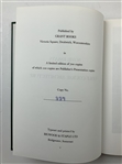 MacKenzie, Alister, et al. A Collection of Golf Architecture Volumes. Grant Books, 1978-1982. Limited Editions (Signed)