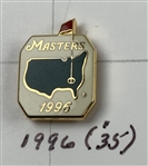 A Collection of 18 Masters Tournament Commemorative Enamel Lapel Pins