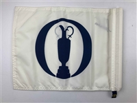 Lee Trevino Signed Open Championship Flag JSA ALOA