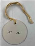 Tony Jacklin Signed 1969 Open Championship Season Admission Tag Royal Lytham and St Annes JSA ALOA