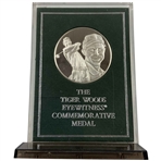 The Franklin Mint Tiger Woods Eyewitness Commemorative Sterling Silver Medal