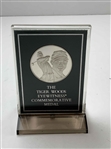 The Franklin Mint Tiger Woods Eyewitness Commemorative Sterling Silver Medal