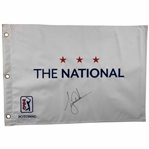 Tiger Woods Signed The National PGA Tour Golf Hole Flag TPC Potomac JSA ALOA