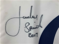 Jordan Spieth Signed Open Championship Course Flown Flag w/ '2017' JSA ALOA
