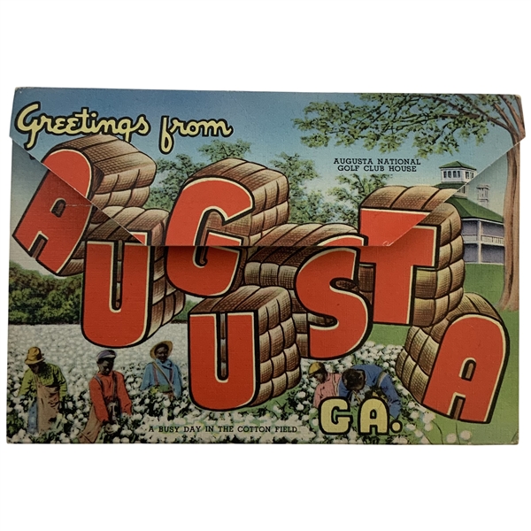 Augusta, Georgia. Souvenir Post Card Folder. Augusta News Agency, c. 1944.