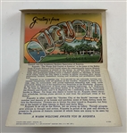 Augusta, Georgia. Souvenir Post Card Folder. Augusta News Agency, c. 1944.