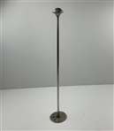 Vintage Tall Sterling Silver Overlay Golf Motif Glass Cocktail Pitcher w/ Uncommon Stirrer Set