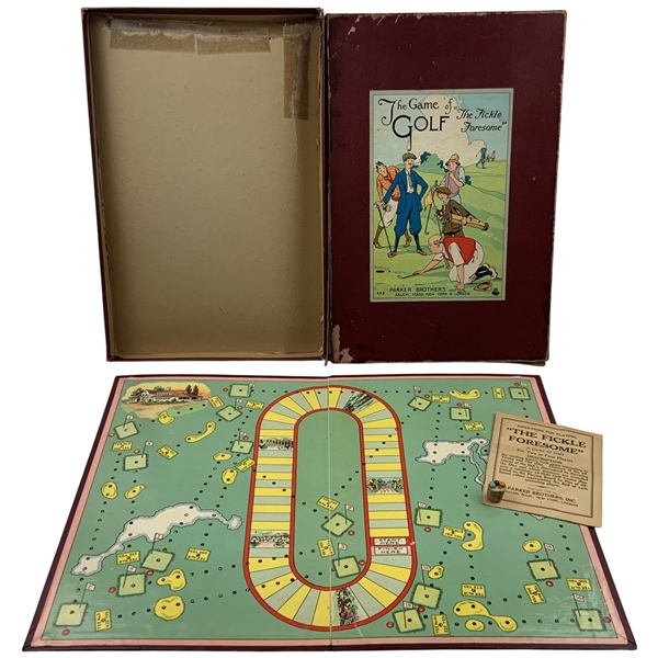 Parker Brothers The Game of Golf The Fickle Foresome Board Game