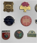 Collection of 29 Commemorative Golf Lapel Pins Featuring The Players Championship and PGA Tour Events 2004-2014