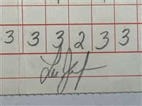 1996 Las Vegas Invit. Pro-Am Used Official Scorecard Signed by Lee Janzen- Tiger Woods 1st Win