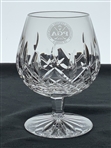 Two Waterford Cut Crystal PGA Brandy Snifters