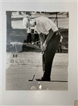 A Trio of Tony Lema Original Press Photographs and Editorial Card Memphis Press-Scimitar Archives