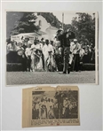 Julius Boros 1967 Memphis Open Original Press Photographs and Newspaper Clippings Archive