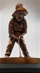 Pinehurst Country Club Putter Boy L.G. Balfour Sundial Statue