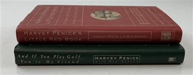 Harvey Penick Signed Two Golf Classics. Simon & Schuster, 1992-1993 JSA ALOA