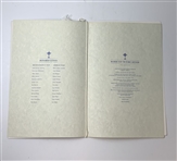 Two 1979 Ryder Cup Dinner Menus from The Greenbrier