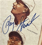 1999 United States Ryder Cup Team Signed Issued Poster includ. Payne & Tiger JSA ALOA