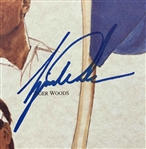 1999 United States Ryder Cup Team Signed Issued Poster includ. Payne & Tiger JSA ALOA