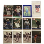 A Collection of 12 Pro Set PGA Tour Golf Trading Cards Including Prototypes and Ben Hogan Hologram