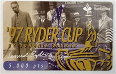 A Collection of 1995 and 1997 Ryder Cup Golf Memorabilia and Ephemera
